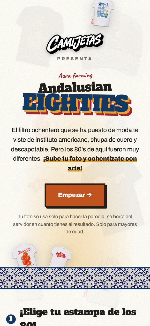 El mismo simulador visto en el móvil